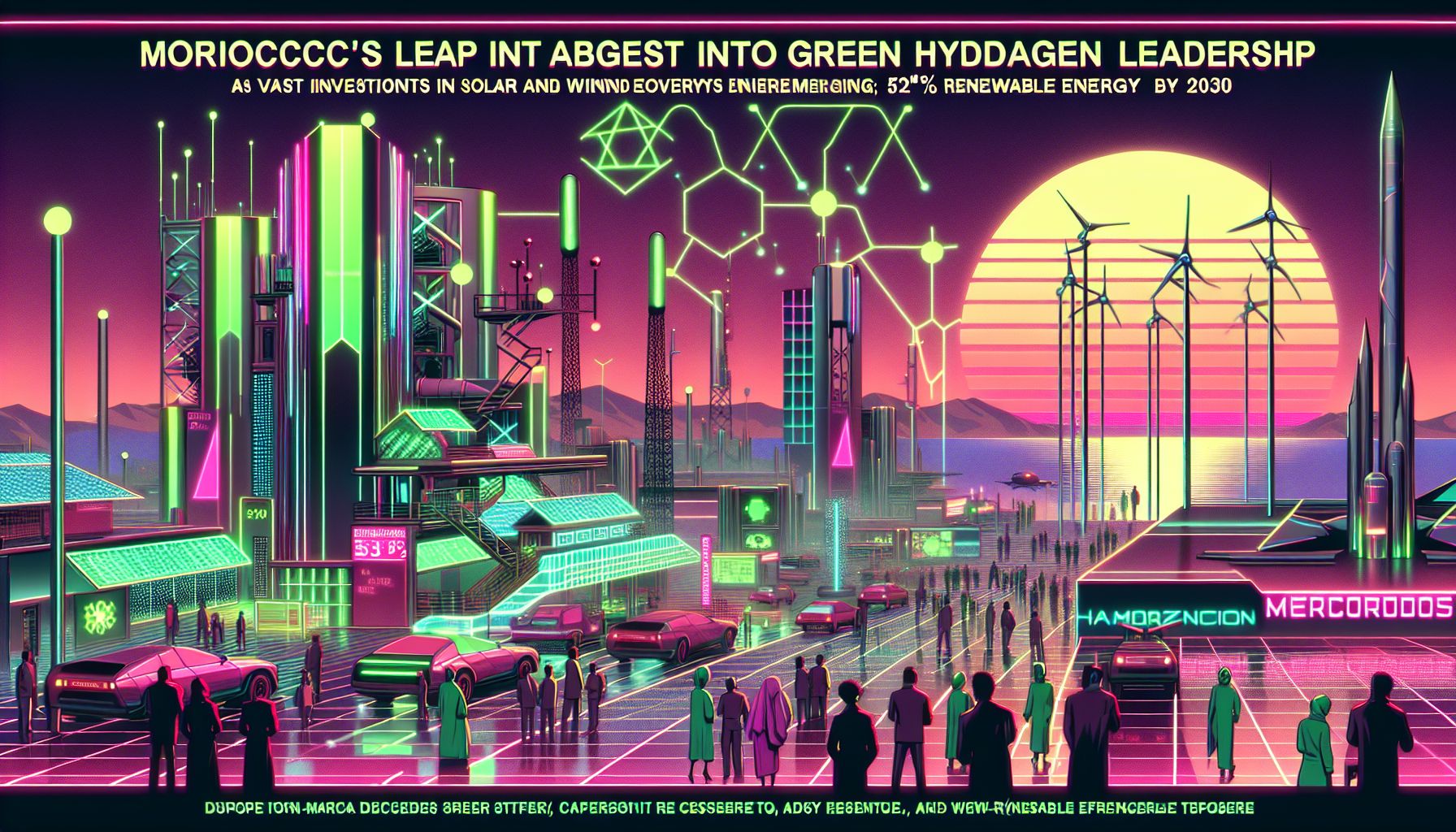 Morocco's Ambitious Leap into Green Hydrogen Leadership