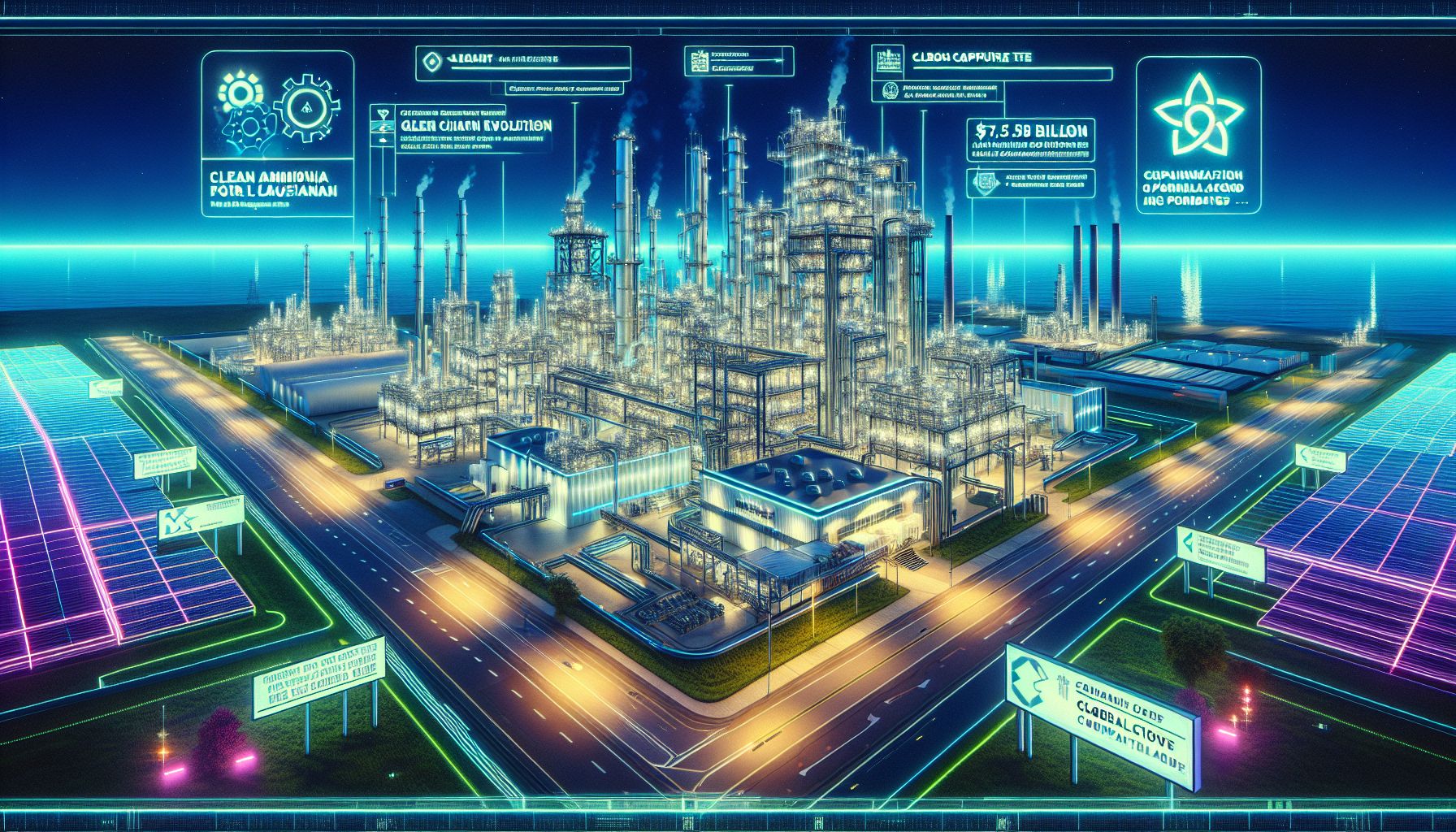 Louisiana's $7.5B Green Revolution: World's Largest Clean Ammonia Plant Takes Shape