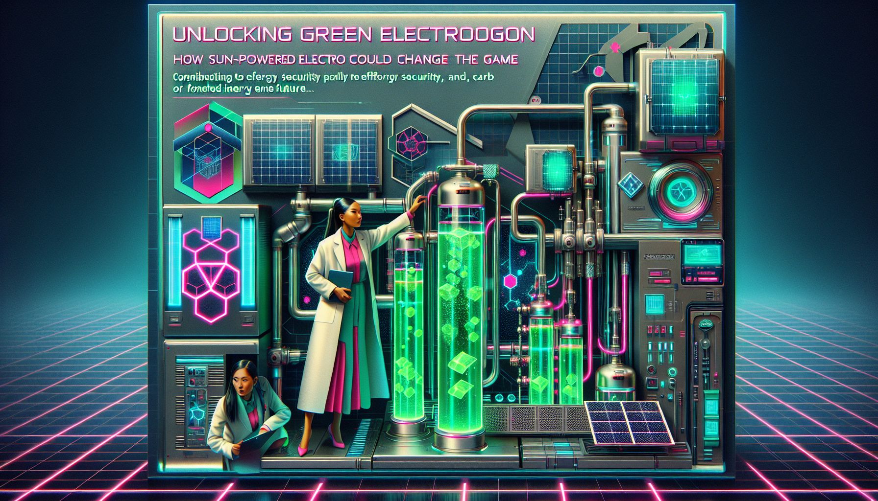 Unlocking Green Hydrogen: How Sun-Powered Electrolysis Could Change the Game