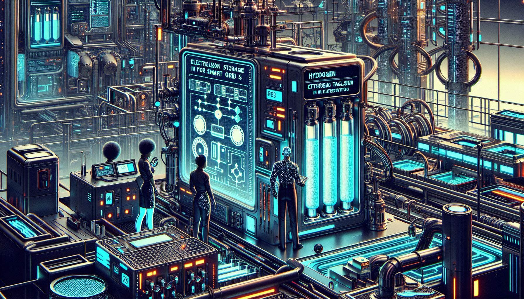Hydrogen Powers Up Smart Grids for a Cleaner Future