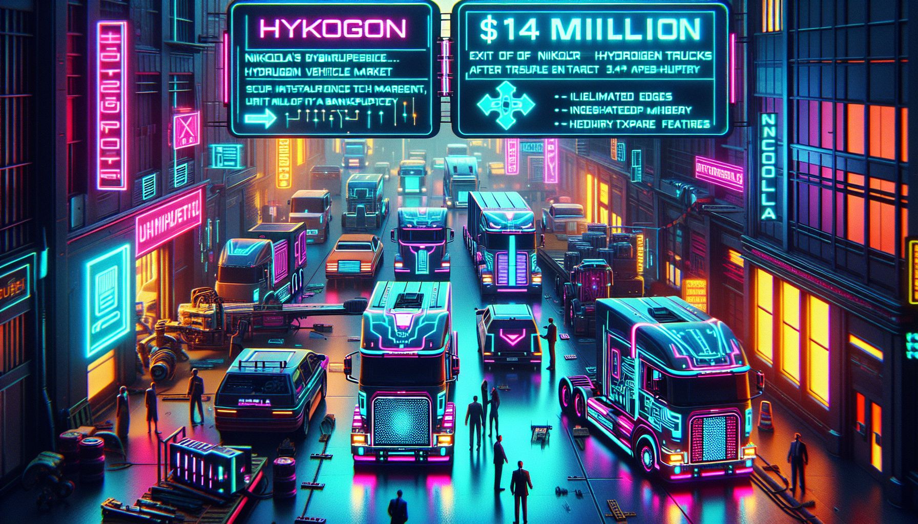 Nikola's Hydrogen Trucks Make a Exit with Major Auction