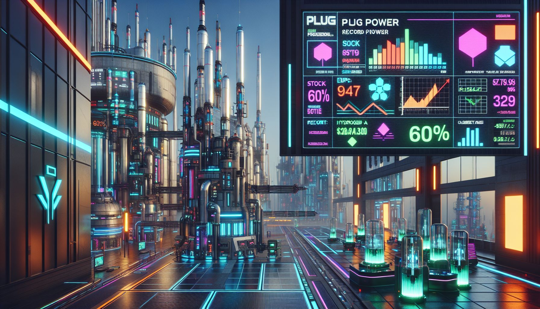 Plug Power's Green Hydrogen Triumph: Stock Soars Amidst Georgia Plant Success