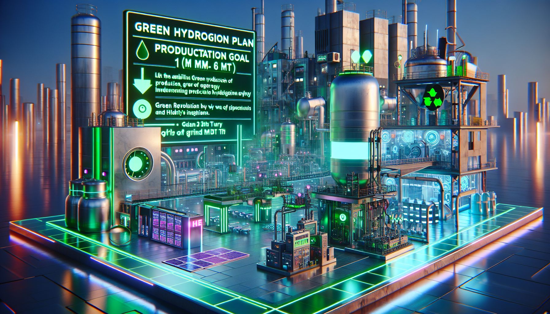 Andhra Pradesh Powers Up: Green Hydrogen Dream by 2030