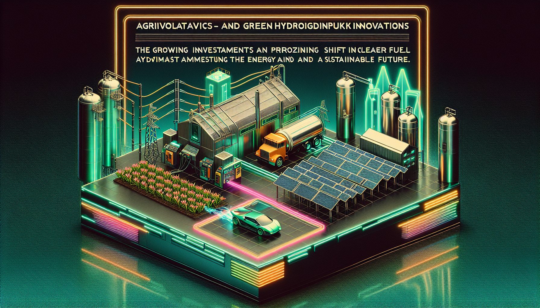 Emerging Synergy: Agrivoltaics and Green Hydrogen Innovations