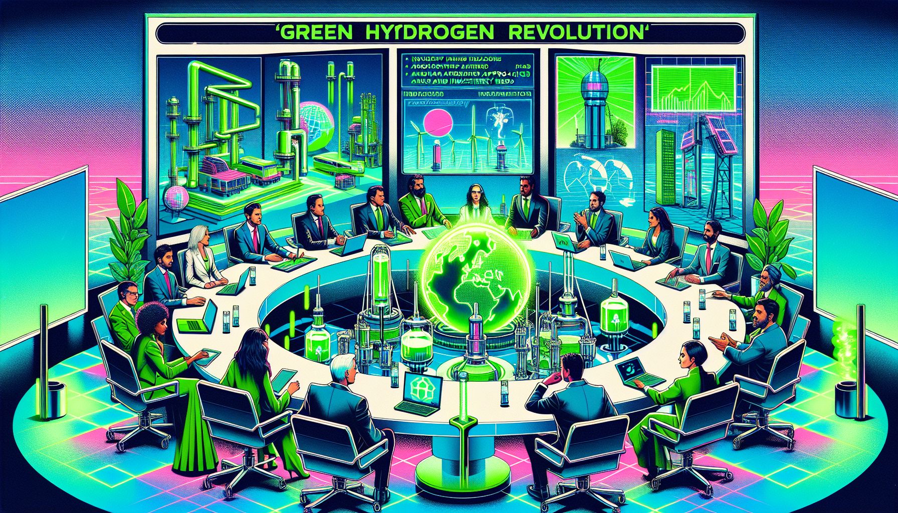 Green Hydrogen Revolution: Global Leaders Unite to Bridge the Skills Gap