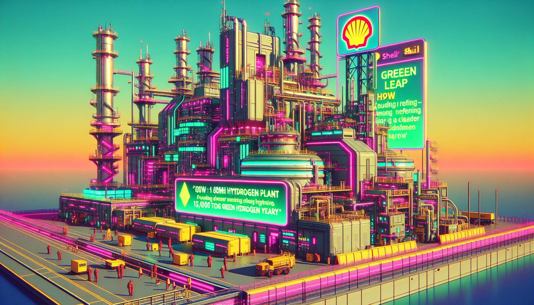 Shell's Green Leap: 100MW Hydrogen Plant to Fuel Cleaner Refining