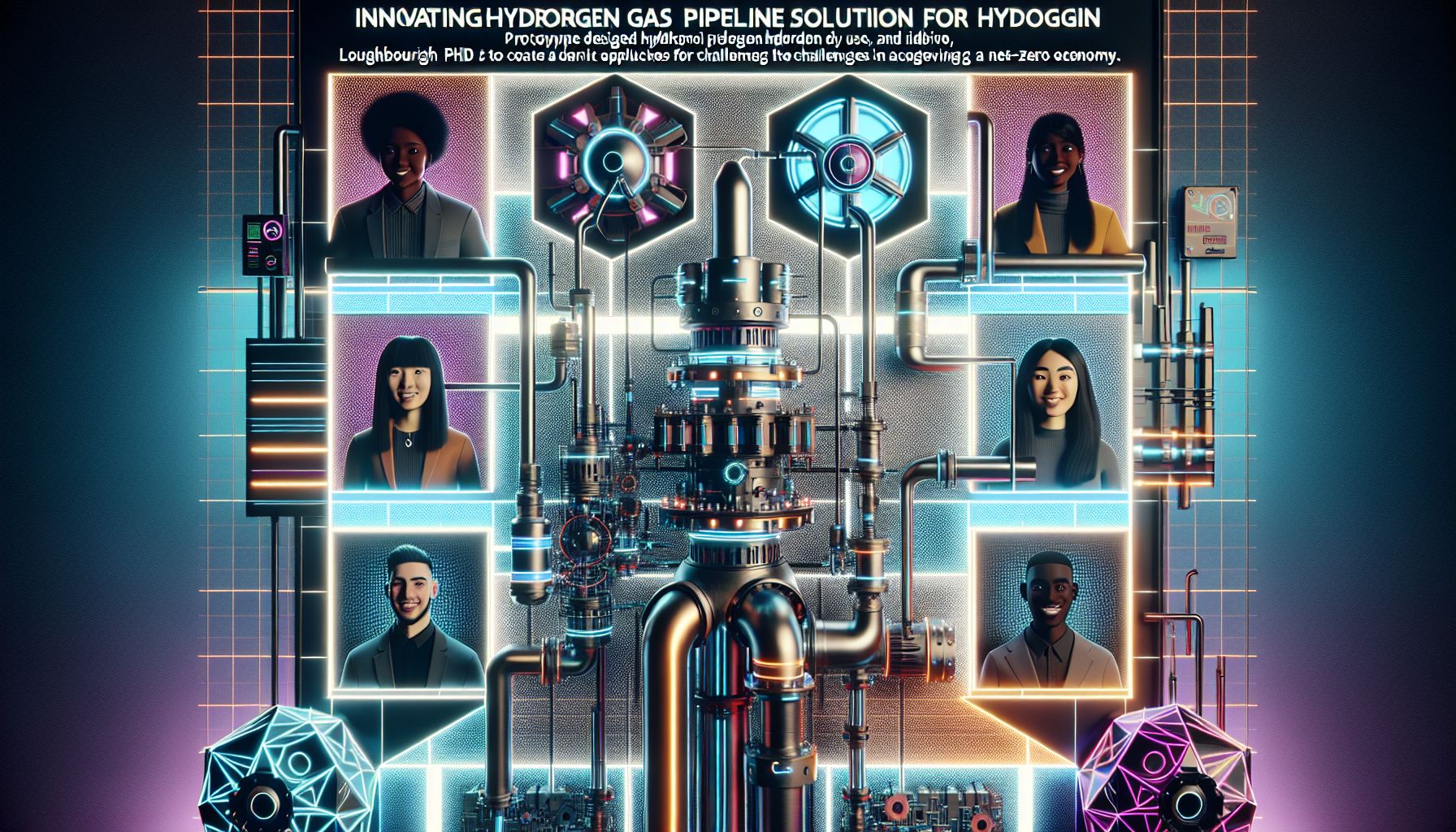 Loughborough PhD Students Innovate Hydrogen Pipeline Solutions