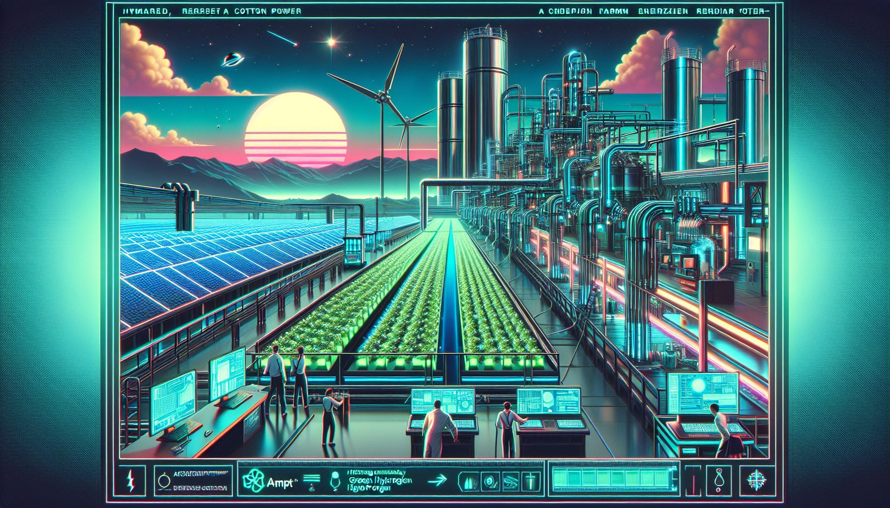 Revolutionising Cotton Farming with Green Hydrogen and Solar Power