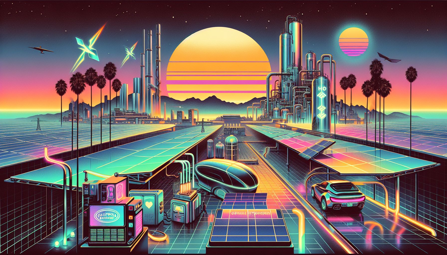 Turning Sunshine into Fuel: California's Hydrogen Leap