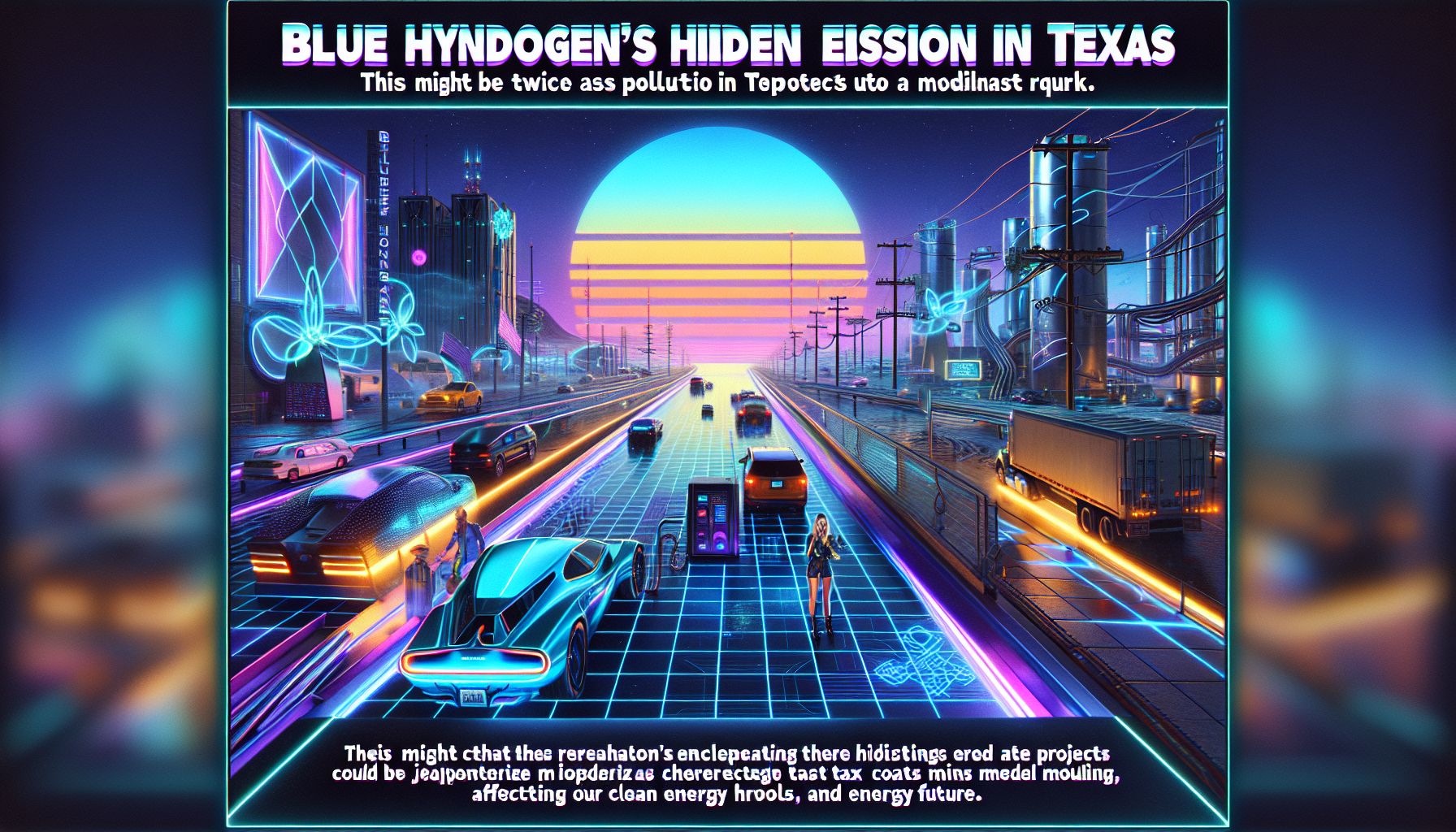 Texas-Sized Surprise: Blue Hydrogen's Hidden Emissions Shock