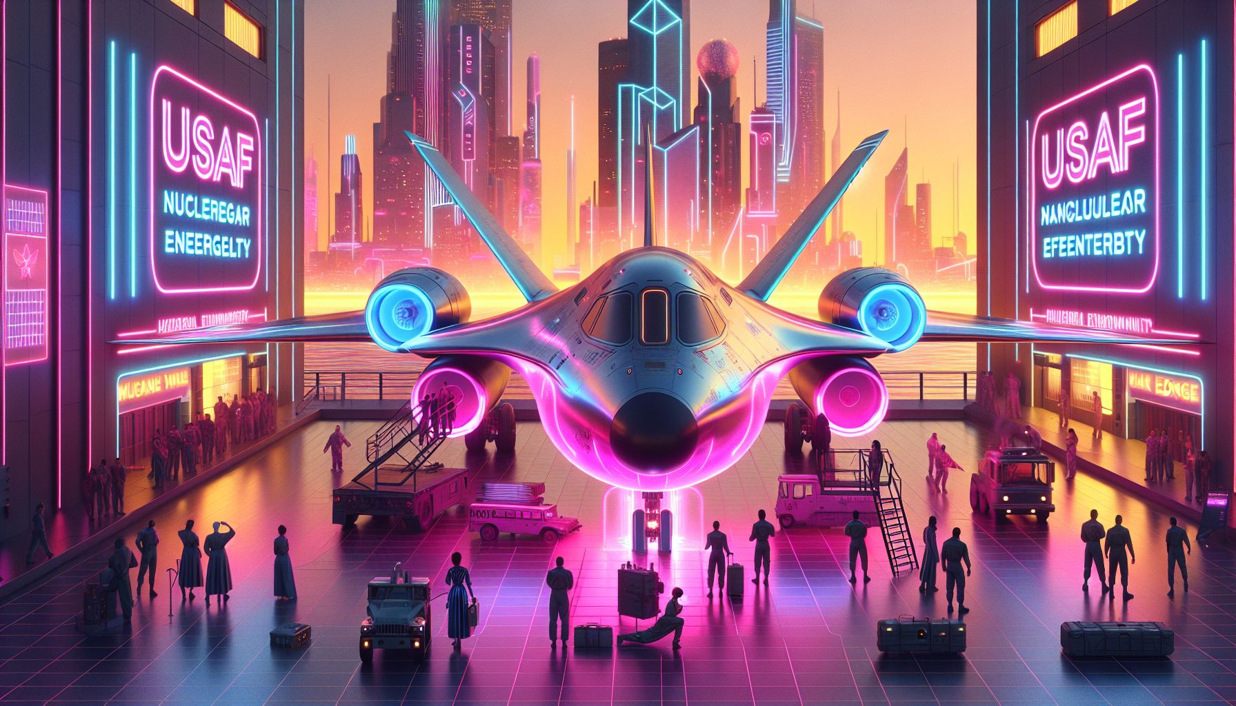 US Air Force Goes Green with Pink Hydrogen Fuel Exploration