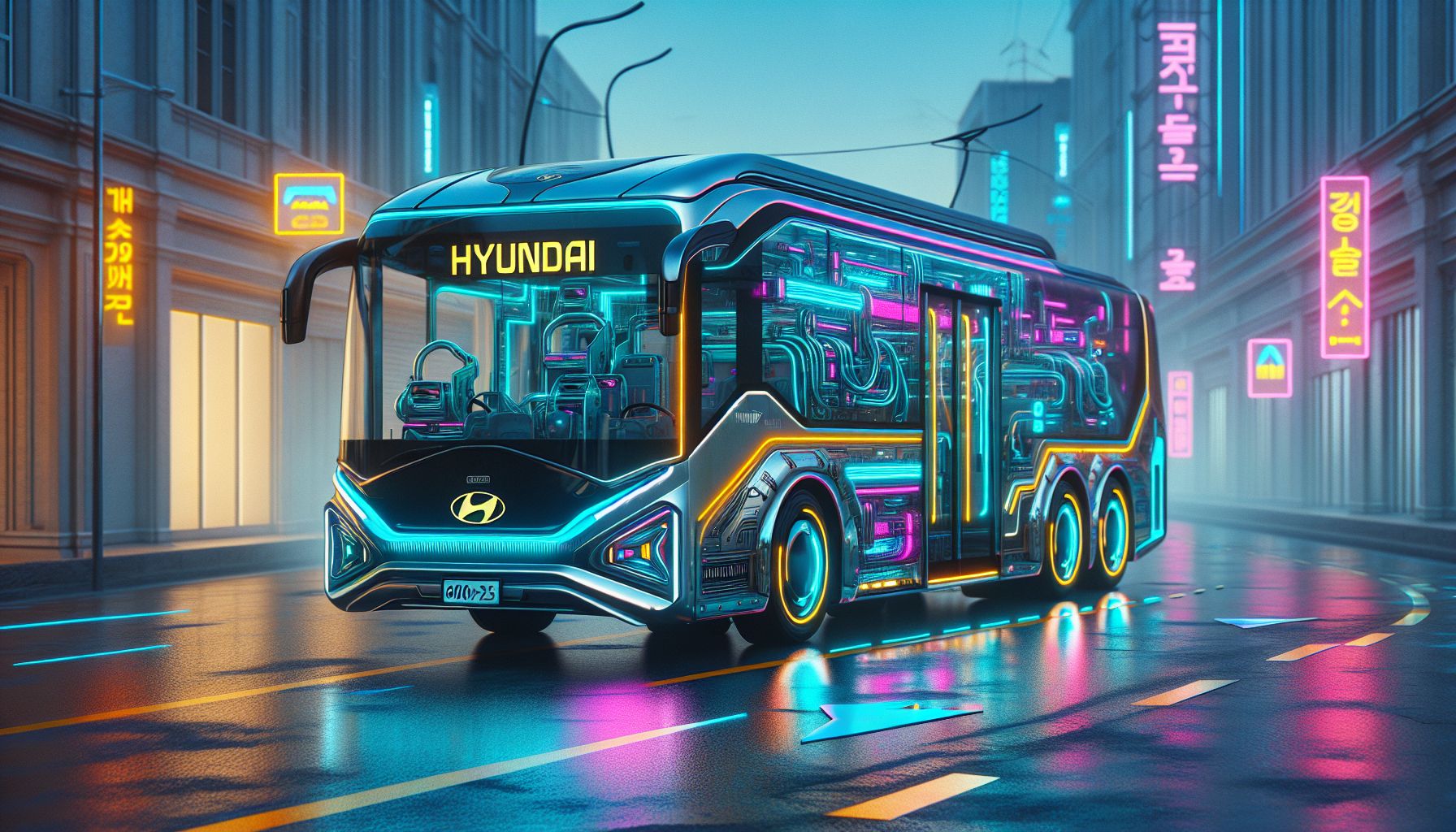 Hyundai's Hydrogen Bus Revolution: No More Range Anxiety!