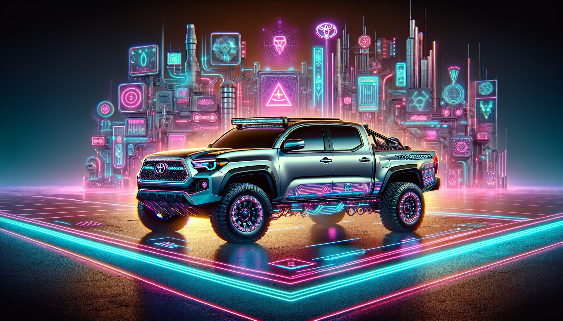 Toyota's Hydrogen-Powered Tacoma H2-Overlander: The Future of Eco-Friendly Off-Roading