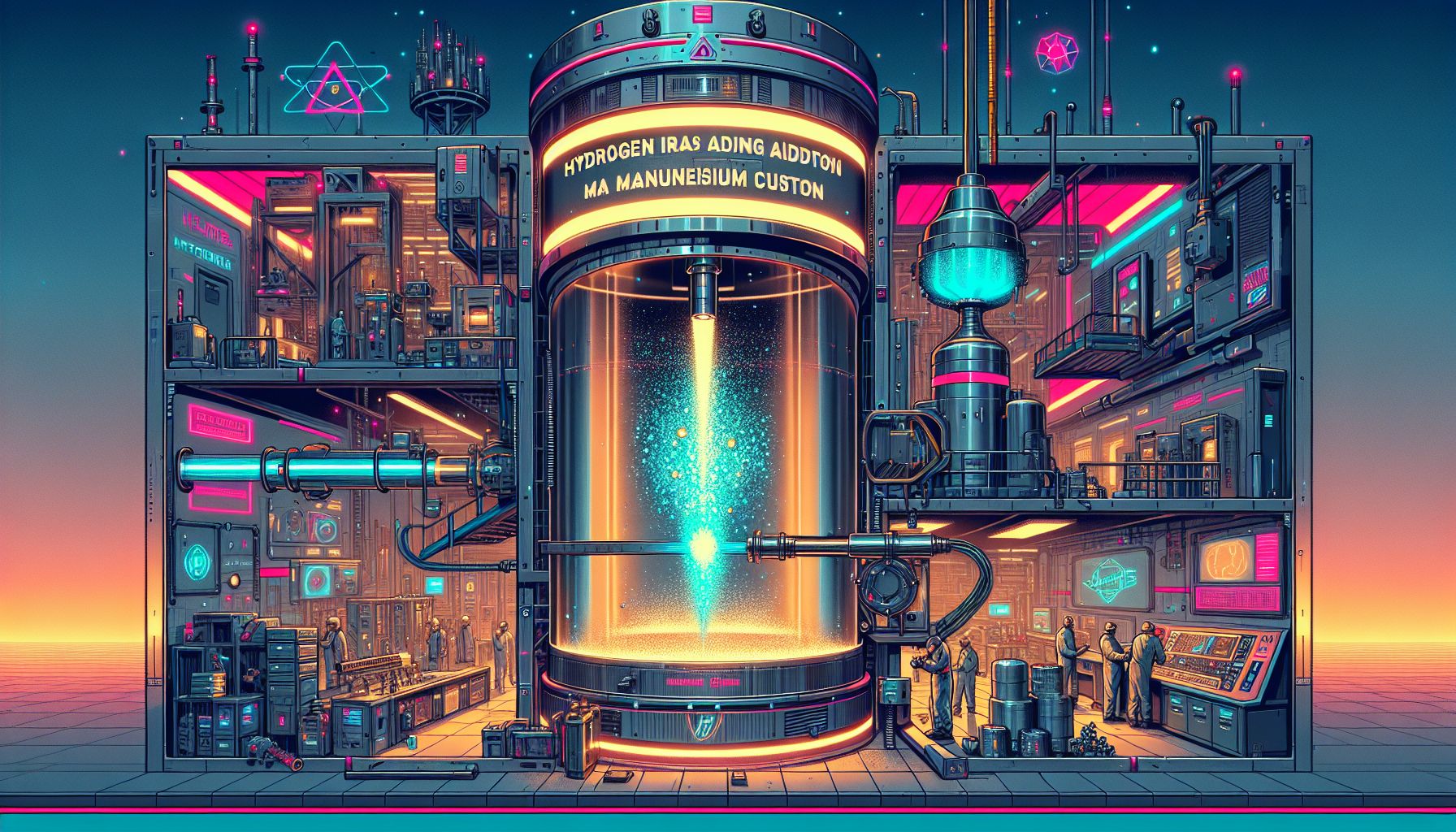 Hydrogen's Spark: Boosting Magnesium Dust Combustion