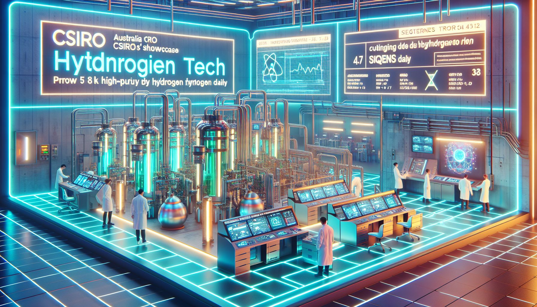 SIQENS Lights Up CSIRO with Hydrogen Tech Showcase