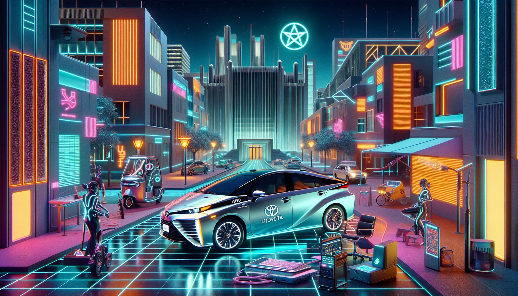 Texas University Pioneers Hydrogen Ride-Share with Toyota Mirai