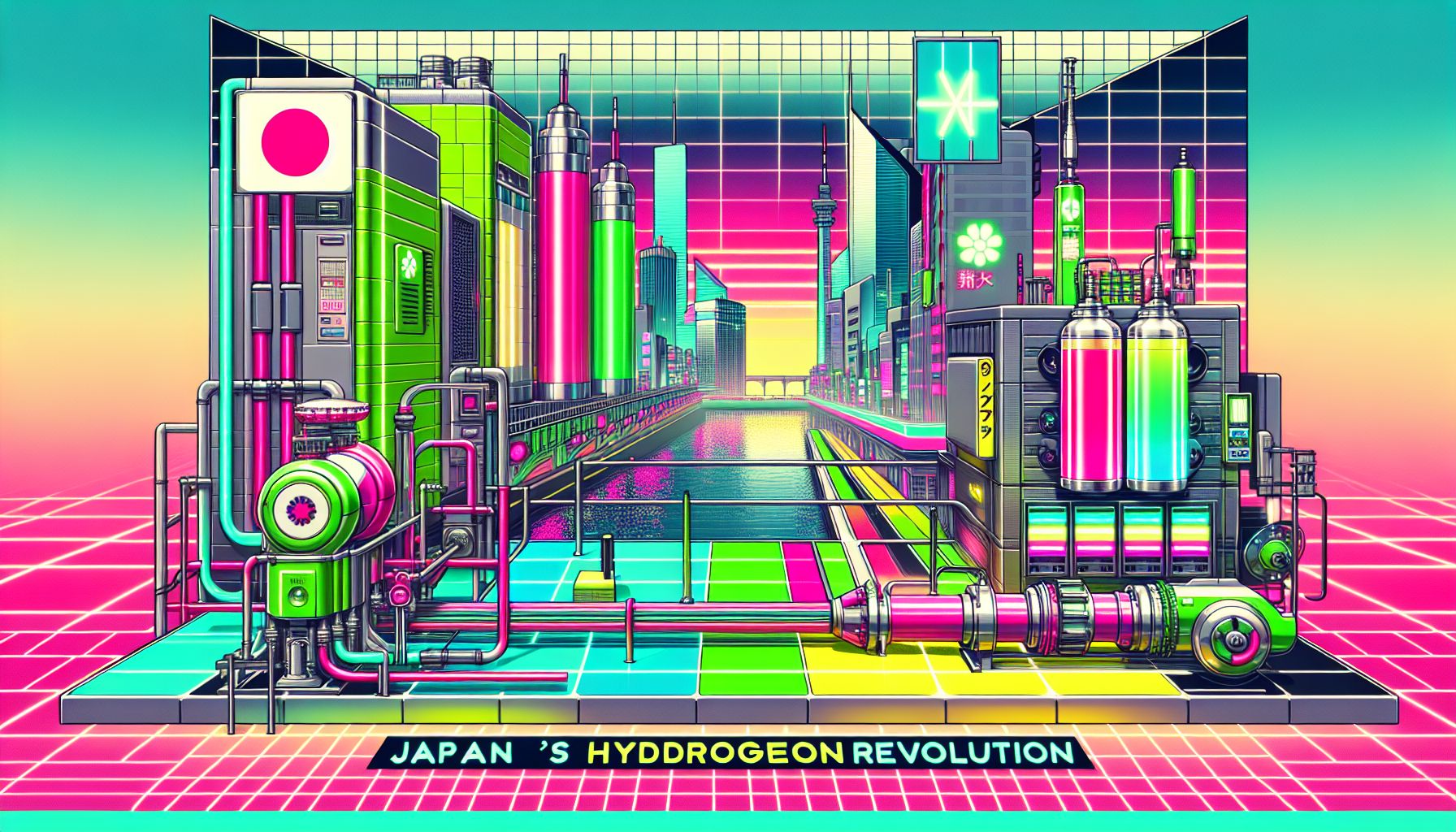 Japan's Colourful Hydrogen Revolution: Green and Pink Fuel the Future