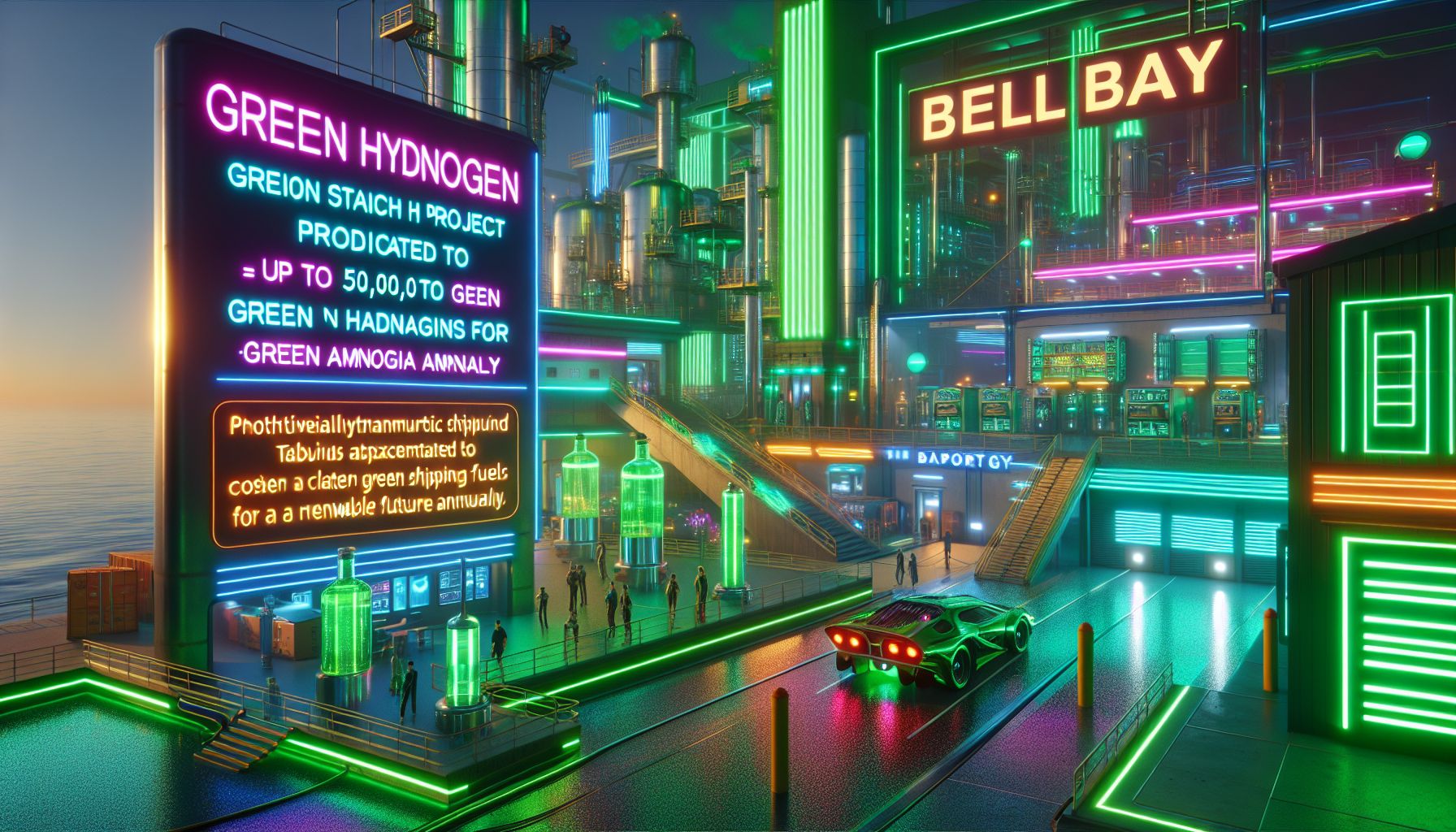 TasPorts and H2U Group Unveil Ambitious Green Hydrogen Project in Tasmania