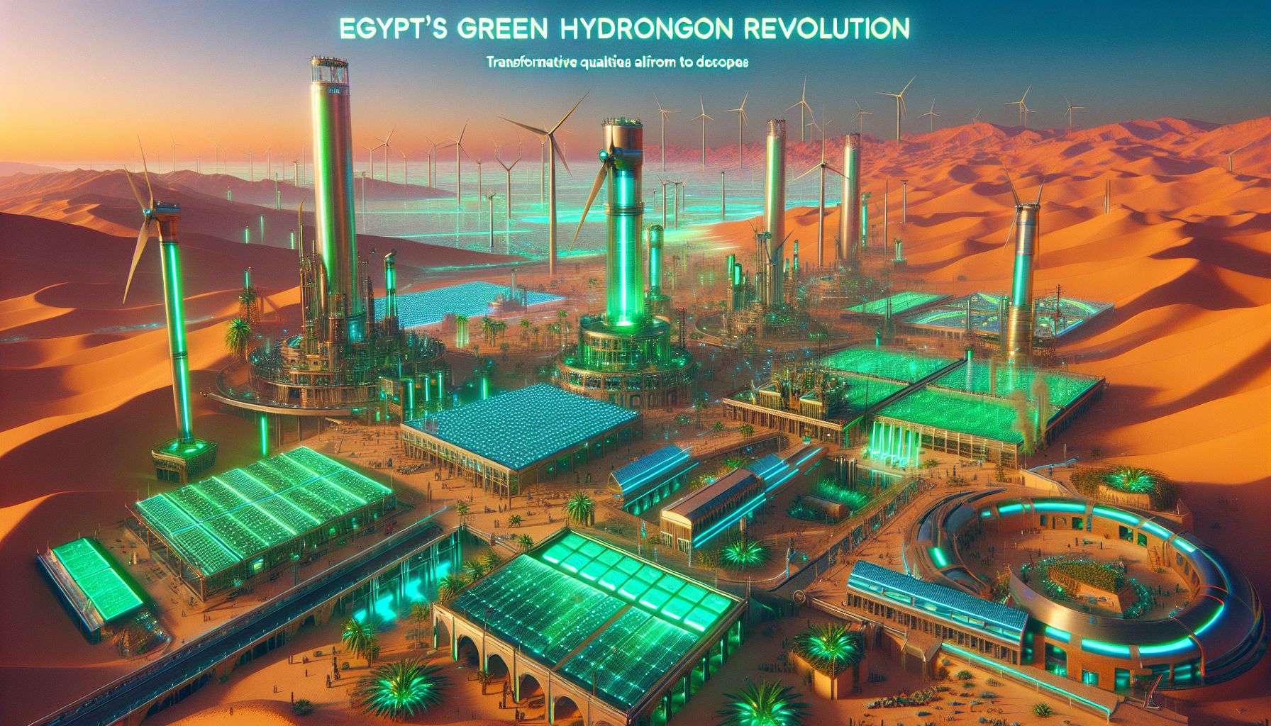 Egypt's Green Hydrogen Revolution: From Desert to Global Hub