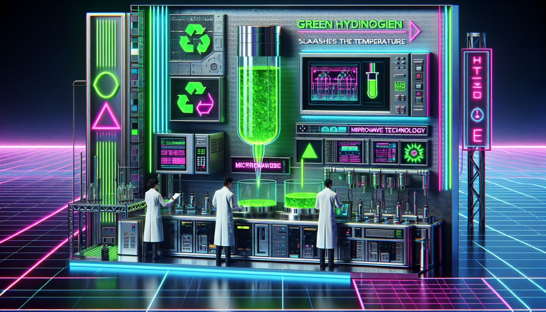 Microwave Magic: Revolutionizing Green Hydrogen Production